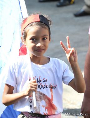 Caminata: Con Darío y Sandino somos Grandes! Más Grandes!