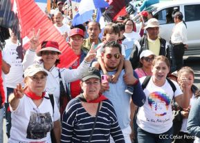 Caminata: Con Darío y Sandino somos Grandes! Más Grandes!