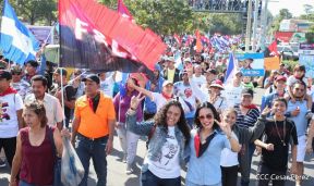 Caminata: Con Darío y Sandino somos Grandes! Más Grandes!