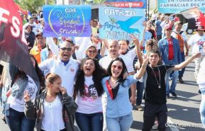 Caminata: Con Darío y Sandino somos Grandes! Más Grandes!