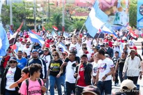 Caminata: Con Darío y Sandino somos Grandes! Más Grandes!