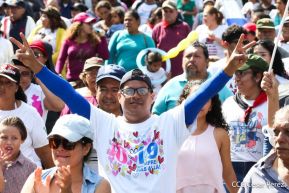 Caminata: Con Darío y Sandino somos Grandes! Más Grandes!