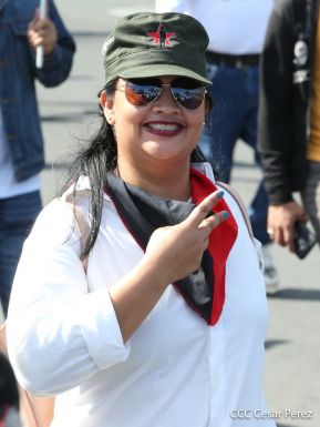 Caminata: Con Darío y Sandino somos Grandes! Más Grandes!