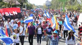Caminata: Con Darío y Sandino somos Grandes! Más Grandes!