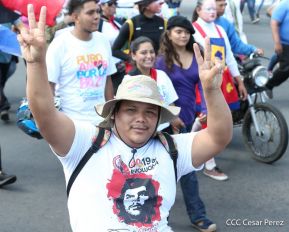 Caminata: Con Darío y Sandino somos Grandes! Más Grandes!