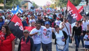 Caminata: Con Darío y Sandino somos Grandes! Más Grandes!