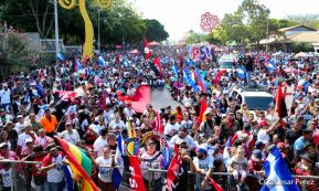 Caminata: Con Darío y Sandino somos Grandes! Más Grandes!