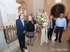 Nicaragua conmemora el 104 aniversario del tránsito a la inmortalidad de Rubén Darío