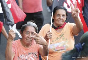 “Nicaragua Te Soñamos Grande”… “Mujeres por la Vida!”
