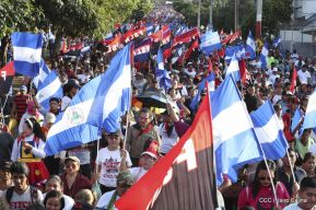 “Nicaragua Te Soñamos Grande”… “Mujeres por la Vida!”