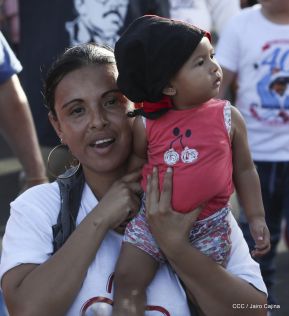“Nicaragua Te Soñamos Grande”… “Mujeres por la Vida!”