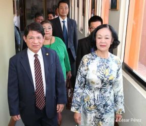 Visita de la Delegación de alto nivel de Vietnam