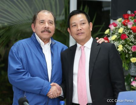 Hermandad y compañerismo en reunión del presidente Daniel  Ortega y vicepresidenta Rosario Murillo con delegación de alto nivel de Vietnam
