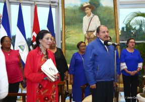 Presidente Daniel Ortega entregó la Orden de la Independencia Cultural Rubén Darío y medallas de Excelencia al mérito