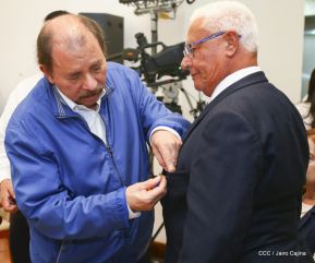 Presidente Daniel Ortega entregó la Orden de la Independencia Cultural Rubén Darío y medallas de Excelencia al mérito