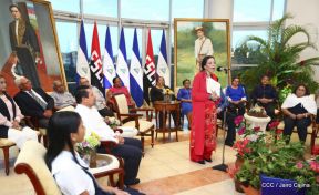 Presidente Daniel Ortega entregó la Orden de la Independencia Cultural Rubén Darío y medallas de Excelencia al mérito