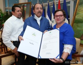 Presidente Daniel Ortega entregó la Orden de la Independencia Cultural Rubén Darío y medallas de Excelencia al mérito