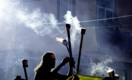 Daniel y Rosario participaron en Marcha de las Antorchas en Cuba