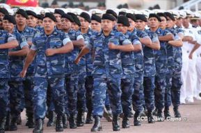 Toma de posesión del cargo de Comandante en Jefe del Ejército de Nicaragua