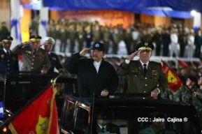 Toma de posesión del cargo de Comandante en Jefe del Ejército de Nicaragua