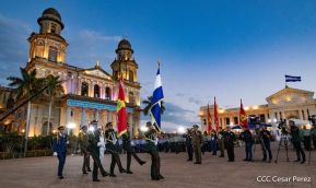 Toma de posesión del cargo de Comandante en Jefe del Ejército de Nicaragua