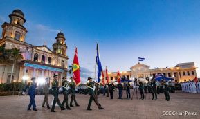 Toma de posesión del cargo de Comandante en Jefe del Ejército de Nicaragua
