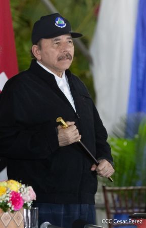 Toma de posesión del cargo de Comandante en Jefe del Ejército de Nicaragua