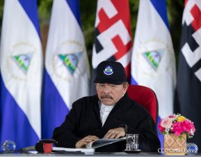 Toma de posesión del cargo de Comandante en Jefe del Ejército de Nicaragua