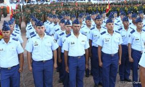 Toma de posesión del cargo de Comandante en Jefe del Ejército de Nicaragua