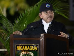 Toma de posesión del cargo de Comandante en Jefe del Ejército de Nicaragua