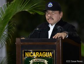 Toma de posesión del cargo de Comandante en Jefe del Ejército de Nicaragua
