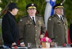 Toma de posesión del cargo de Comandante en Jefe del Ejército de Nicaragua