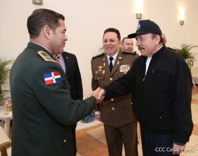 Toma de posesión del cargo de Comandante en Jefe del Ejército de Nicaragua