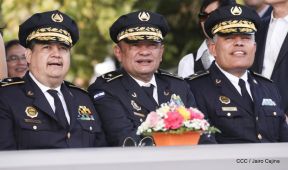 Toma de posesión del cargo de Comandante en Jefe del Ejército de Nicaragua