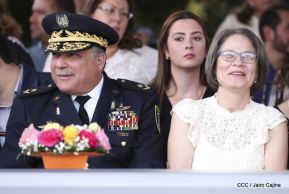 Toma de posesión del cargo de Comandante en Jefe del Ejército de Nicaragua