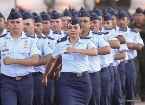 Toma de posesión del cargo de Comandante en Jefe del Ejército de Nicaragua