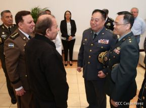 Toma de posesión del cargo de Comandante en Jefe del Ejército de Nicaragua