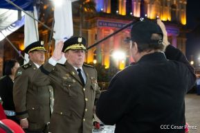 Toma de posesión del cargo de Comandante en Jefe del Ejército de Nicaragua