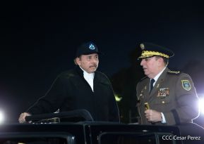 Toma de posesión del cargo de Comandante en Jefe del Ejército de Nicaragua