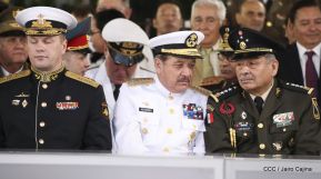 Toma de posesión del cargo de Comandante en Jefe del Ejército de Nicaragua