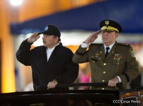 Toma de posesión del cargo de Comandante en Jefe del Ejército de Nicaragua