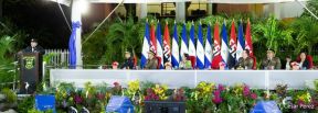 Toma de posesión del cargo de Comandante en Jefe del Ejército de Nicaragua