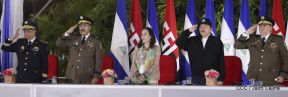 Toma de posesión del cargo de Comandante en Jefe del Ejército de Nicaragua