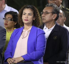 Toma de posesión del cargo de Comandante en Jefe del Ejército de Nicaragua