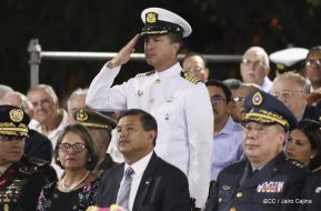 Toma de posesión del cargo de Comandante en Jefe del Ejército de Nicaragua
