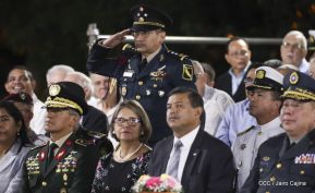 Toma de posesión del cargo de Comandante en Jefe del Ejército de Nicaragua
