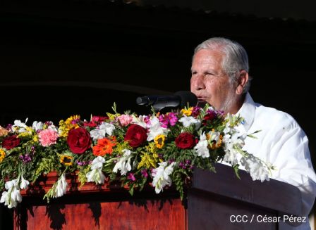 Homenaje a Héroes y Mártires de la gesta de Los Sabogales en Monimbó