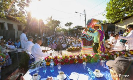 Homenaje a Héroes y Mártires de la gesta de Los Sabogales en Monimbó