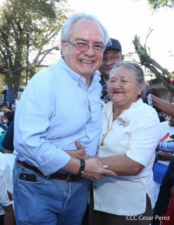Homenaje a Héroes y Mártires de la gesta de Los Sabogales en Monimbó