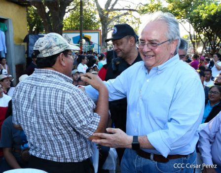 Homenaje a Héroes y Mártires de la gesta de Los Sabogales en Monimbó